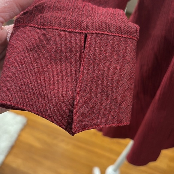 Habitat Women's Top in Rich Burgundy/Red. 3/4 Sleeves. Size S - Picture 4 of 10